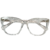 Armação Gatinho Classic com Lentes BLUE UV - No seu GRAU - Femmee Ótica