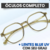 Armação MUNDI exagonal com Lentes BLUE UV - No seu GRAU
