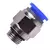 CONEXÃO RETA ROSCA MACHO 1/2 PPC12-04 - PDR - comprar online