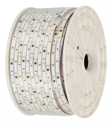 FITA LED 220V 3528 120L PRATIK ALTO BRILHO 10W C/10CM BRANCO QUENTE