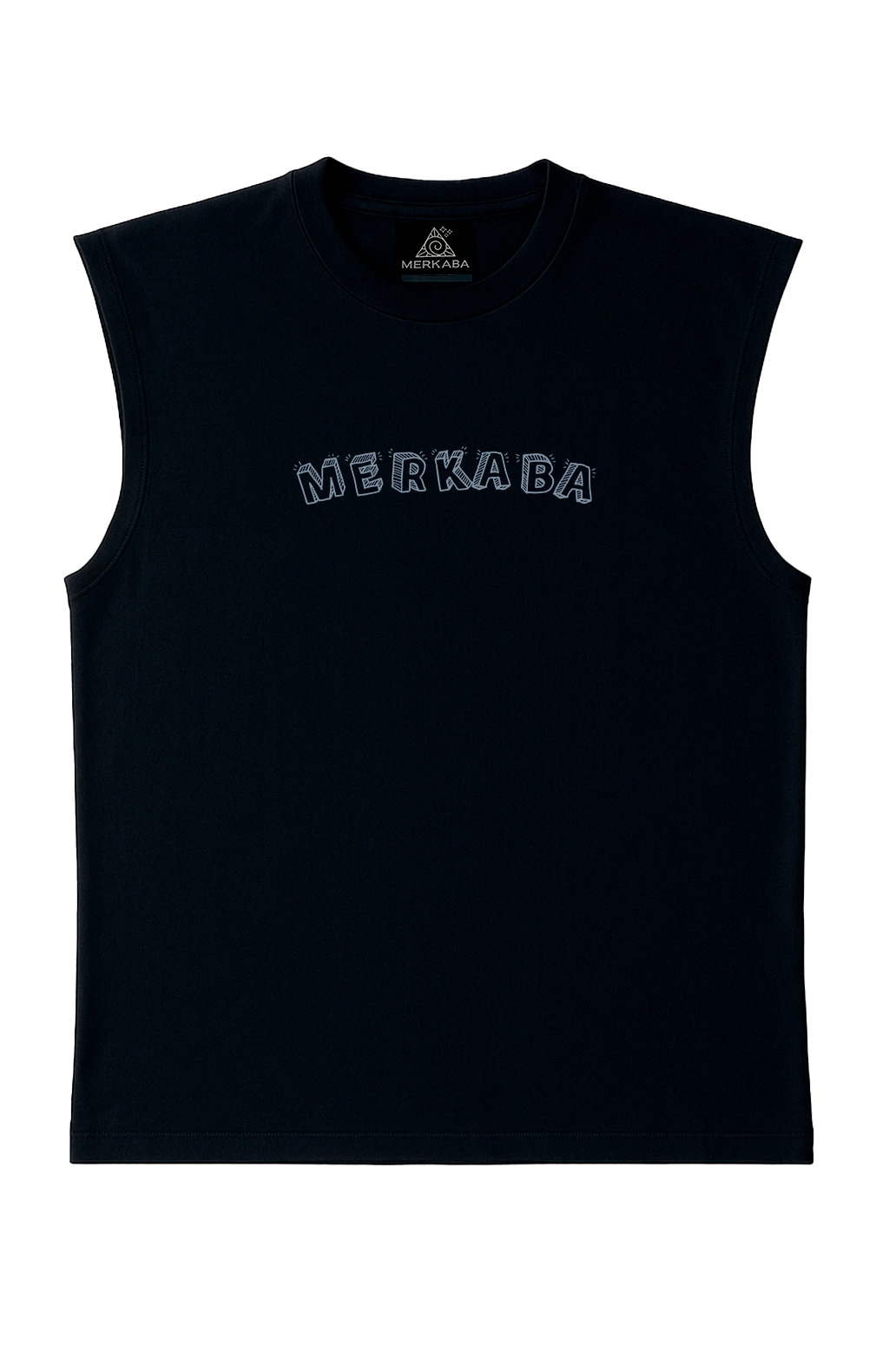 Musculosa Merkaba Negra