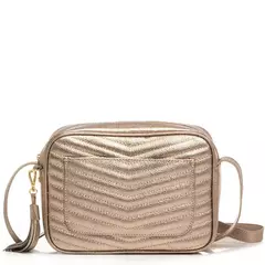 Bolsa Prata Tiracolo Couro - Constance