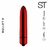 ESTIMULADOR DE CLITORIS BULLET 9 RED BRILLANTE