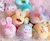 Mini huevito Sanrio peluche llavero ideal Pascuas.
