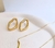 Brinco Banho semijoias Prata e Dourado - comprar online