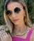 Colar Choker Aro Dourado Duas Pontas - comprar online