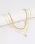 Trio Colares Dourado baiano - comprar online