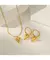 Conjunto Argolinhas Coração