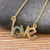 Colar Love Folheado - comprar online