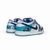 Futura Laboratories x Nike SB Dunk Low White and Geode Teal - Drop On Feet