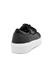 Zapatilla de eco cuero con plataforma recta (901RC)