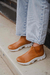 Bota de cuero tipo zapatilla con elásticos (56JO) - comprar online
