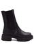 Bota de eco cuero con caña media, elásticos y plataforma (5002CC) - comprar online