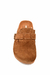 Zuecos de cuero y de gamuza con base birk (10JO)