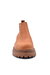 Bota de cuero con doble cierre y suela track (4203NE)