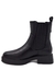 Bota eco cuero con punta cuadrada y elastico forrado por Urban cow (ZETA) - Ventas Morrzapatos
