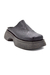 Zueco de cuero con plataforma (2300GR) - comprar online