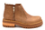 Imagen de Bota de cuero con doble cierre y suela track (4203NE)