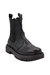 Bota de cuero con caña media, suela track y elasticos (2503GR) - comprar online