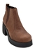 Bota de cuero con taco separado y elásticos (750NE) - comprar online