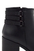 Bota de cuero con taco alto y apliques (53PM) en internet