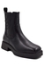 Bota eco cuero con punta cuadrada y elastico forrado por Urban cow (ZETA) - comprar online
