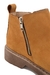 Bota de cuero con puntera redonda y cierres (633GU) - tienda online