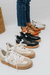Zapatillas cuero y gamuza (9000GR) - comprar online