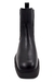 Bota eco cuero con punta cuadrada y elastico forrado por Urban cow (ZETA) en internet