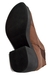 Bota de cuero con taco separado y elásticos (750NE) - tienda online