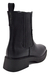 Bota eco cuero con punta cuadrada y elastico forrado por Urban cow (ZETA) - tienda online