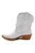 Texana de cuero con caña corta de abertura en V (754ML) - tienda online