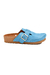 Zuecos de cuero y de gamuza con base birk (10JO) - tienda online
