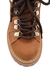 Borcegos de cuero con puño acolchado y ojales metálicos (401MK) - tienda online