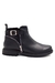 Bota de cuero con cierres y suela track (1259PM) - tienda online