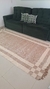 Imagem do Tapete de Algodão Boho Dupla Face 1,50x2,00 - Preto com Cru ou Caramelo com Cru