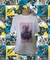 Camiseta Batman 100% poliéster Branca .