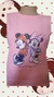 Camiseta Mickey & Minnie Rosa 100% algodão .