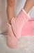 Pantubota Rosa interior corderito - comprar online