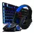 Teclado Gamer Kit KMFON-6527 na internet