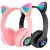 Fone De Ouvido Sem Fio Orelha De Gatinho RGB Eletro Mex EL-1507 - comprar online