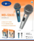 Kit 2 microfones md-12633 - ed+eletronicos