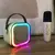 Alto-falante Bluetooth Karaoke com Microfone, Luzes LED - comprar online