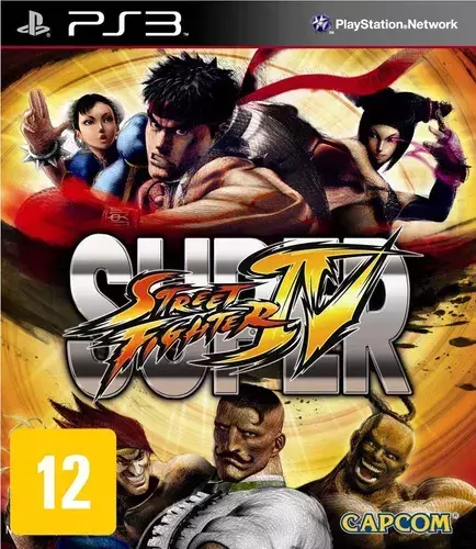 JOGO SUPER STREET FIGHTER IV PS3 SEMI NOVO