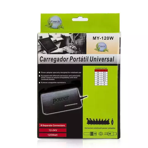 FONTE NOTEBOOK UNIVERSAL (NOTEBOOK POWER ADAPTER)