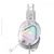 HEADSET CADMUS REDRAGON BRANCO RGB