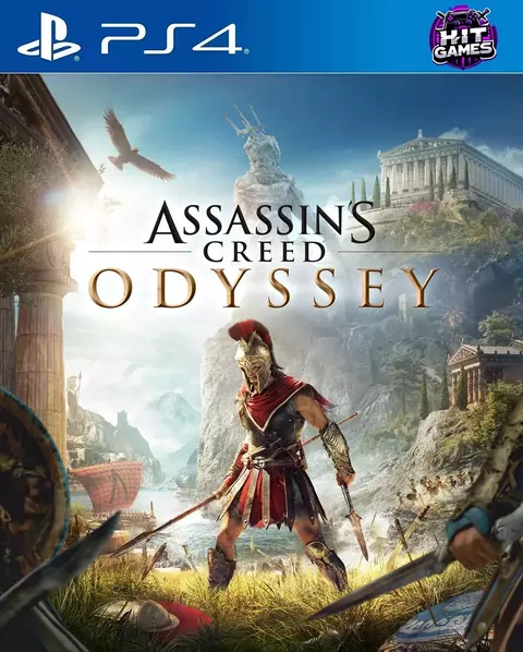 JOGO ASSASSINS´CREED ODYSSEY PS4 SEMI NOVO