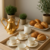 Jogo de Xicaras Café 12 Peças Mon Charmant Branco/Dourada - Ambra Decoração | Casa | Estilo