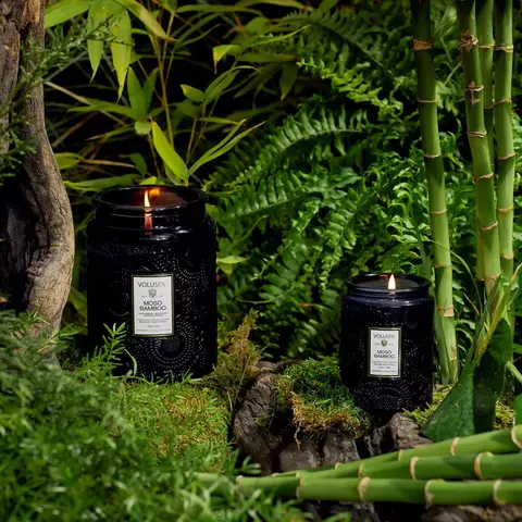 Vela Decorativa Moso Bamboo 510g 100H - comprar online
