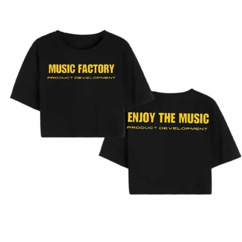 Cropped Enjoy The Music (Festival Collection) - comprar online